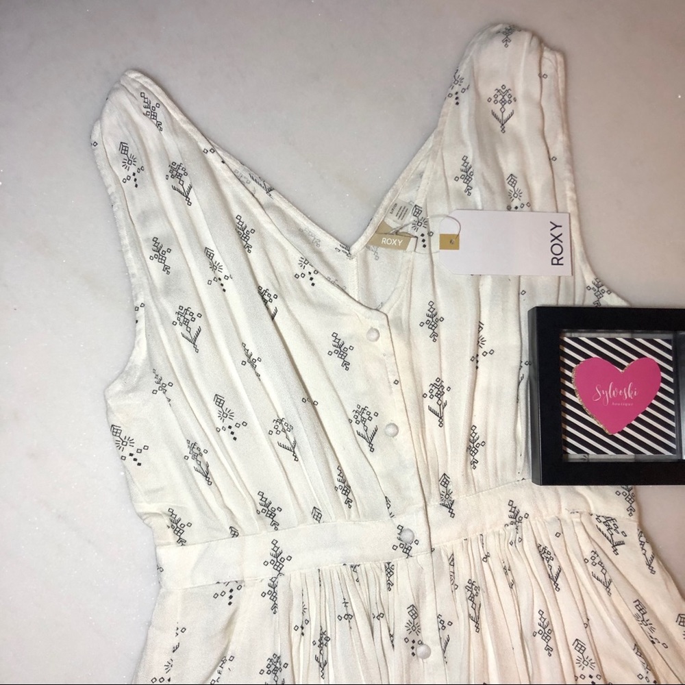 🔥Roxy Apache Nature Maxi Button Front Dress NWT - Picture 4 of 8